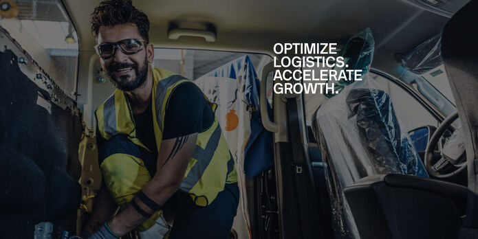 Optimize logistics. Accelerate growth. Optimize logistics. Accelerate growth.