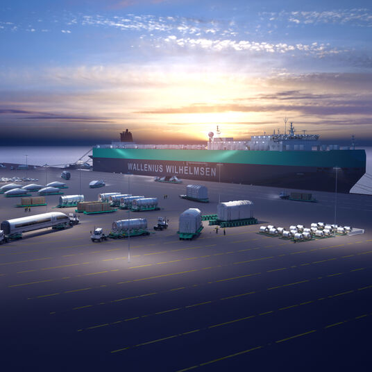 Breakbulk on terminal