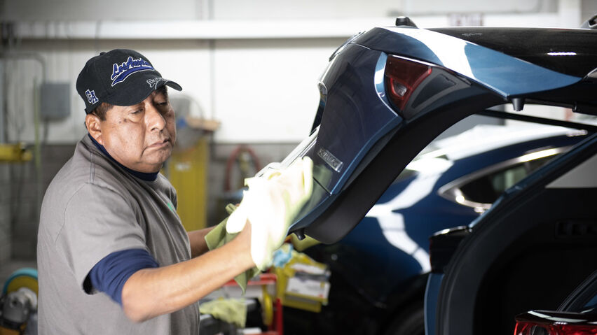 Mazda processing in LA