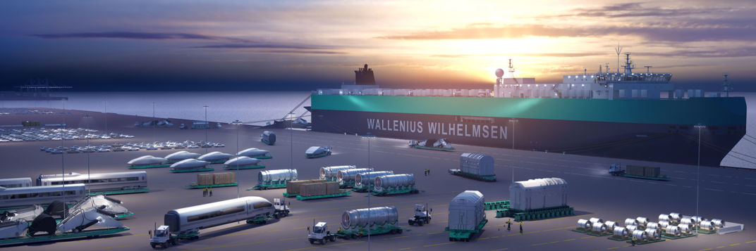 Breakbulk on terminal Breakbulk on terminal