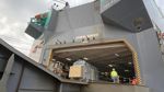 Transformers being loaded in Zeebrugge