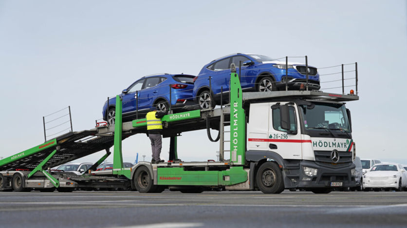 MG SAIC Zeebrugge 5 MG SAIC Zeebrugge 5