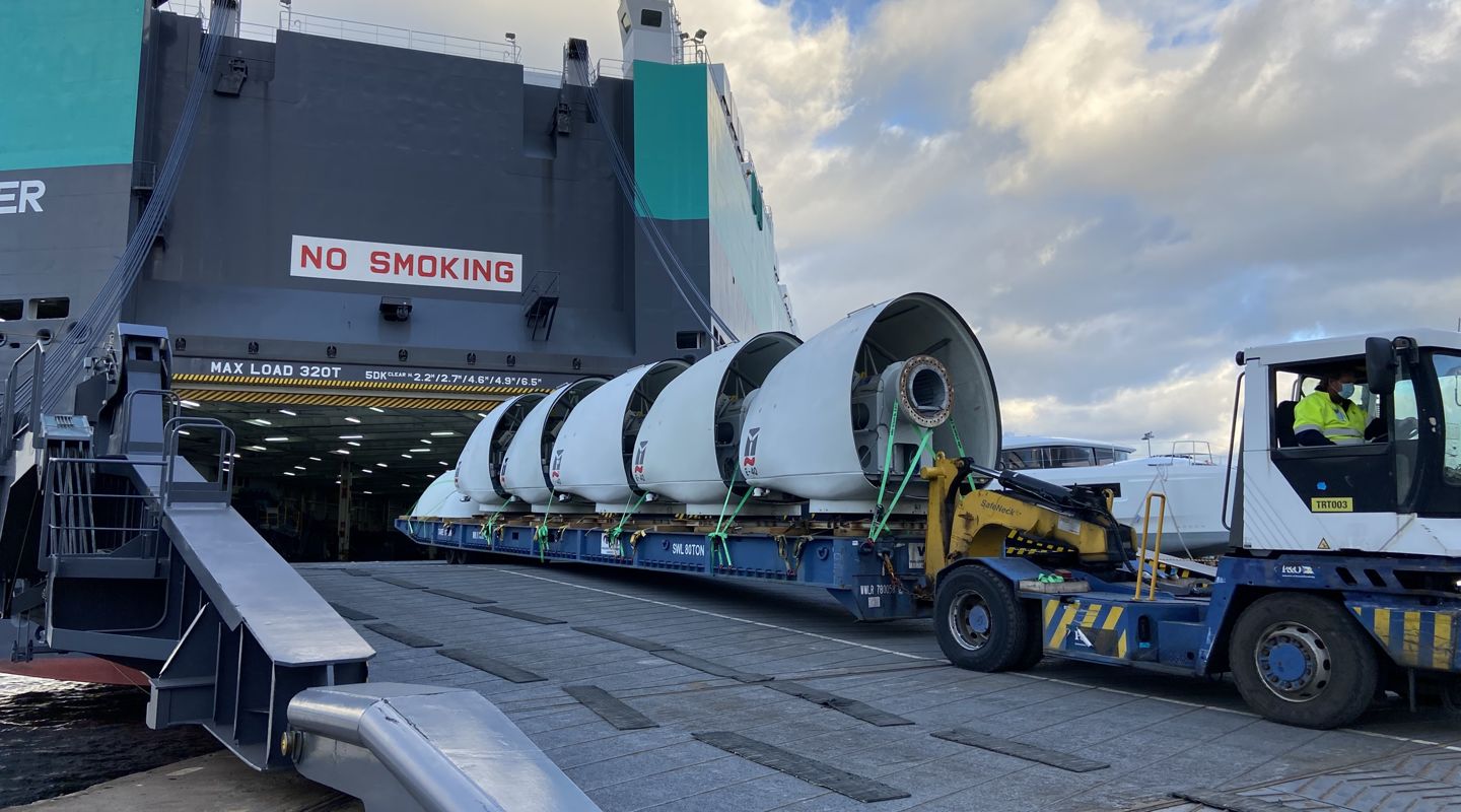 Enercon Windmill shipment to Australia (Fremantle) (3) Enercon Windmill shipment to Australia (Fremantle) (3)