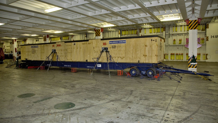 Wooden crate - machinery Wooden crate - machinery