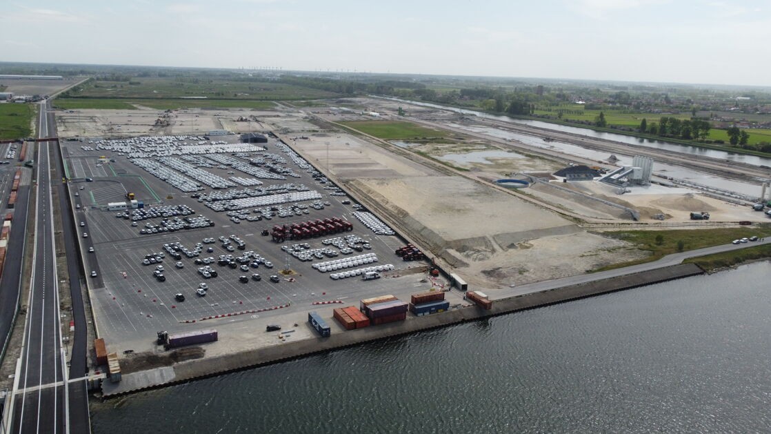 Terminal expansion in Zeebrugge Terminal expansion in Zeebrugge