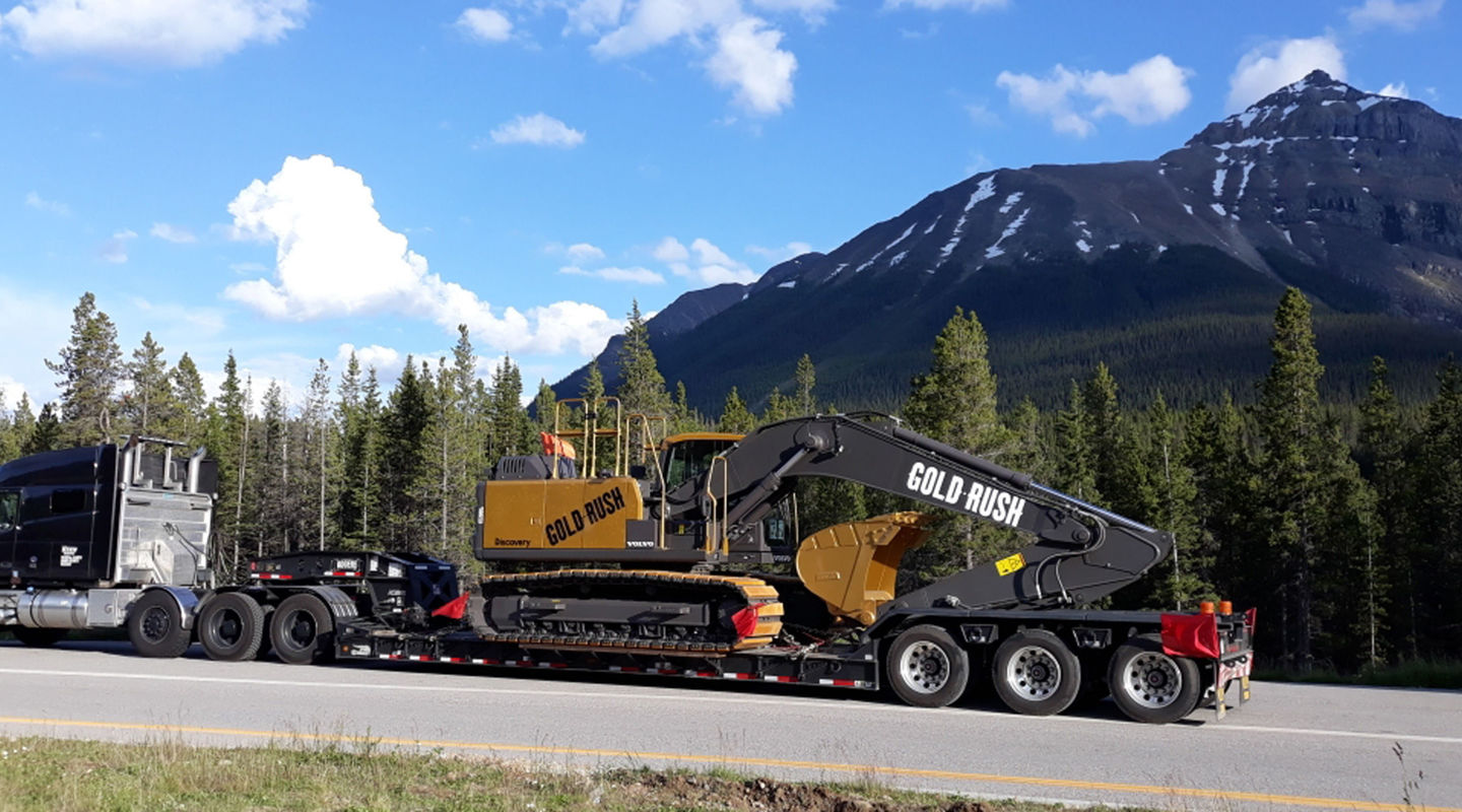 Volvo Gold Rush Excavator Raises Nearly 300 000 For Charity Wallenius Wilhelmsen Volvo Gold Rush Excavator Raises Nearly 300 000 For Charity Wallenius Wilhelmsen