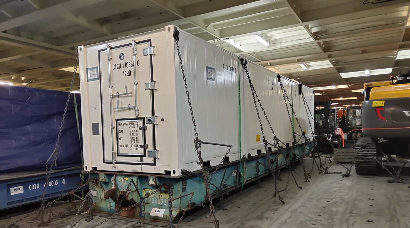 Trane freezer shipment for Covid 19 vaccines Trane freezer shipment for Covid 19 vaccines