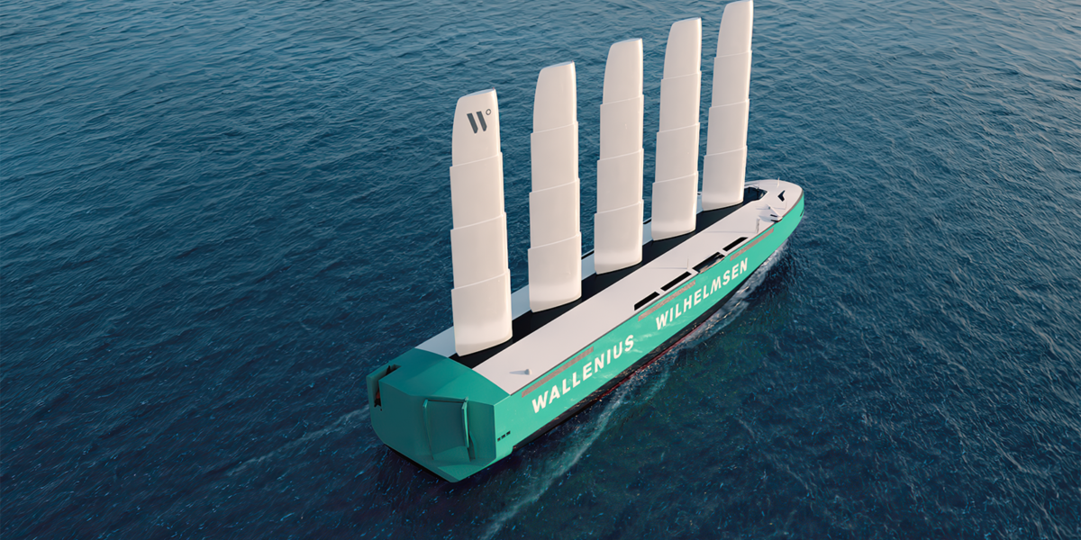 WALLENIUS WILHELMSEN 船模型 Royal interest in Orcelle Wind – a real climate solution